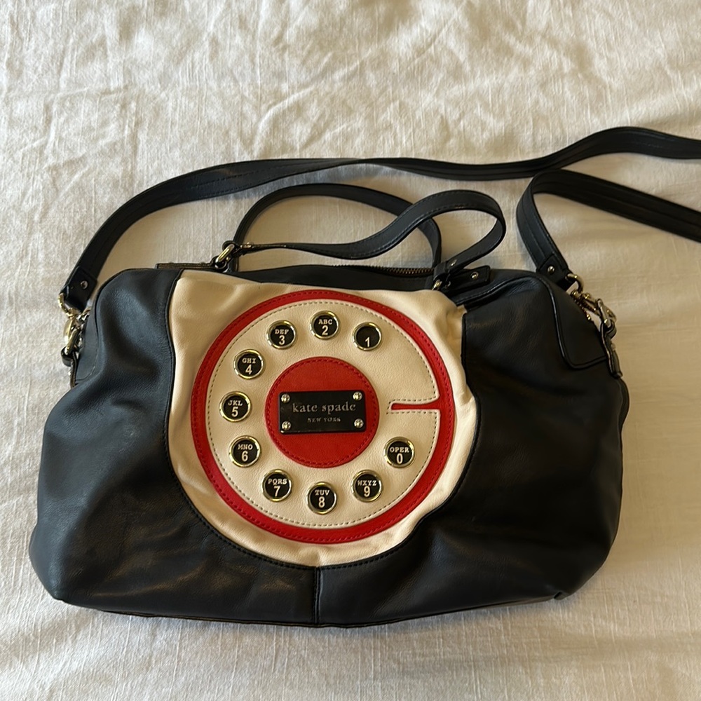 Kate spade call me telephone bag and matching wallet
